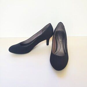 NEW LifeStride Parigi Pump Black Micron Fabric